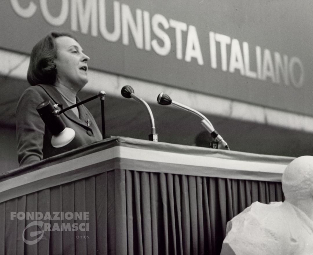 Giglia Tedesco interviene all’XI Congresso nazionale del Pci Cento